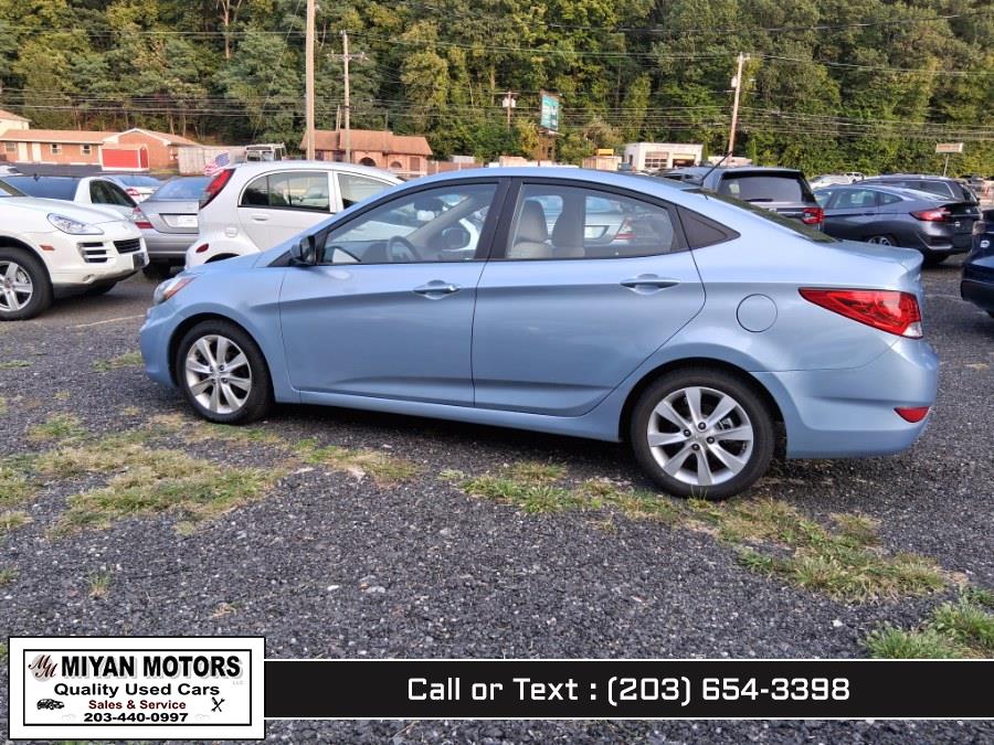 2012 Hyundai Accent 4dr Sdn Auto GLS, available for sale in Meriden, Connecticut | Miyan Motors. Meriden, Connecticut 2012 Hyundai Accent 4dr Sdn Auto GLS, available for sale in Meriden, Connecticut | Miyan Motors. Meriden, Connecticut