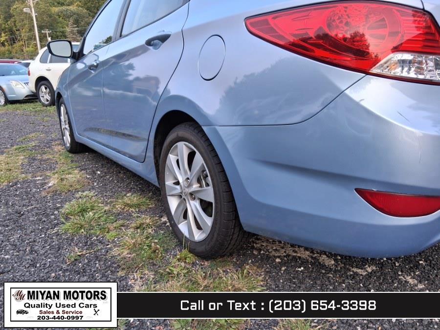 2012 Hyundai Accent 4dr Sdn Auto GLS, available for sale in Meriden, Connecticut | Miyan Motors. Meriden, Connecticut 2012 Hyundai Accent 4dr Sdn Auto GLS, available for sale in Meriden, Connecticut | Miyan Motors. Meriden, Connecticut