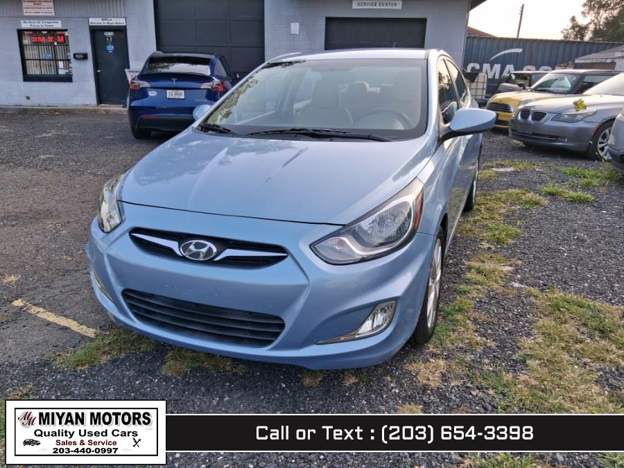 2012 Hyundai Accent 4dr Sdn Auto GLS, available for sale in Meriden, Connecticut | Miyan Motors. Meriden, Connecticut 2012 Hyundai Accent 4dr Sdn Auto GLS, available for sale in Meriden, Connecticut | Miyan Motors. Meriden, Connecticut