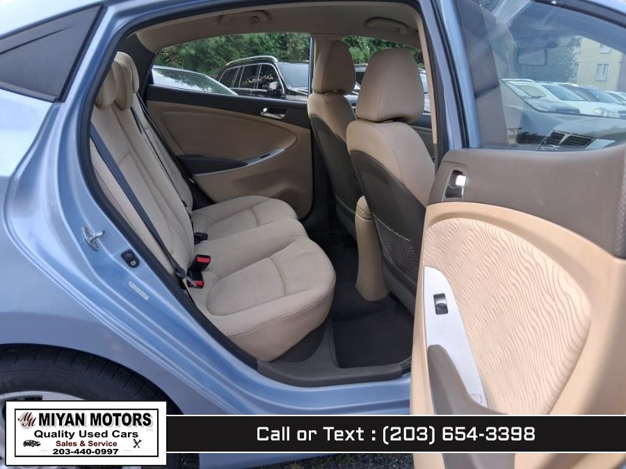 2012 Hyundai Accent 4dr Sdn Auto GLS, available for sale in Meriden, Connecticut | Miyan Motors. Meriden, Connecticut 2012 Hyundai Accent 4dr Sdn Auto GLS, available for sale in Meriden, Connecticut | Miyan Motors. Meriden, Connecticut