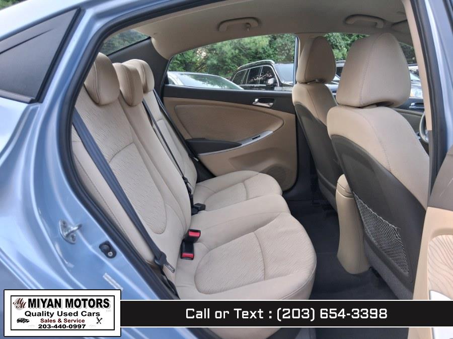 2012 Hyundai Accent 4dr Sdn Auto GLS, available for sale in Meriden, Connecticut | Miyan Motors. Meriden, Connecticut 2012 Hyundai Accent 4dr Sdn Auto GLS, available for sale in Meriden, Connecticut | Miyan Motors. Meriden, Connecticut
