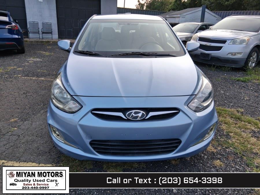 2012 Hyundai Accent 4dr Sdn Auto GLS, available for sale in Meriden, Connecticut | Miyan Motors. Meriden, Connecticut 2012 Hyundai Accent 4dr Sdn Auto GLS, available for sale in Meriden, Connecticut | Miyan Motors. Meriden, Connecticut