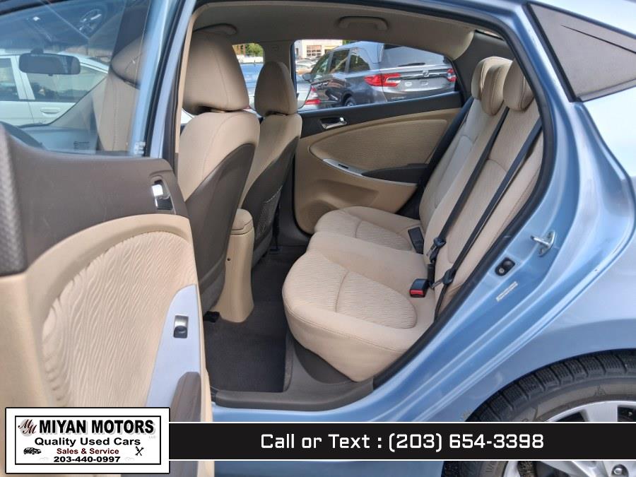 2012 Hyundai Accent 4dr Sdn Auto GLS, available for sale in Meriden, Connecticut | Miyan Motors. Meriden, Connecticut 2012 Hyundai Accent 4dr Sdn Auto GLS, available for sale in Meriden, Connecticut | Miyan Motors. Meriden, Connecticut