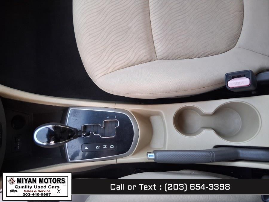 2012 Hyundai Accent 4dr Sdn Auto GLS, available for sale in Meriden, Connecticut | Miyan Motors. Meriden, Connecticut 2012 Hyundai Accent 4dr Sdn Auto GLS, available for sale in Meriden, Connecticut | Miyan Motors. Meriden, Connecticut