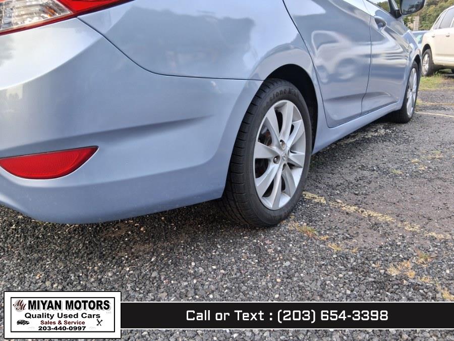 2012 Hyundai Accent 4dr Sdn Auto GLS, available for sale in Meriden, Connecticut | Miyan Motors. Meriden, Connecticut 2012 Hyundai Accent 4dr Sdn Auto GLS, available for sale in Meriden, Connecticut | Miyan Motors. Meriden, Connecticut