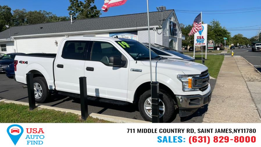 2019 Ford F-150 XLT 4WD SuperCrew 5.5'' Box, available for sale in Saint James, New York | USA Auto Find. Saint James, New York 2019 Ford F-150 XLT 4WD SuperCrew 5.5'' Box, available for sale in Saint James, New York | USA Auto Find. Saint James, New York