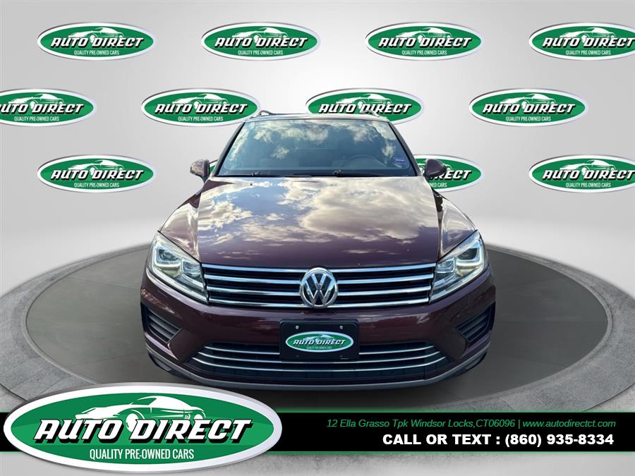 2017 Volkswagen Touareg V6 Wolfsburg Edition, available for sale in Windsor Locks, Connecticut | Auto Direct LLC. Windsor Locks, Connecticut 2017 Volkswagen Touareg V6 Wolfsburg Edition, available for sale in Windsor Locks, Connecticut | Auto Direct LLC. Windsor Locks, Connecticut