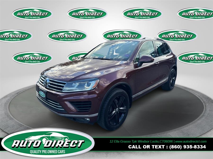 2017 Volkswagen Touareg V6 Wolfsburg Edition, available for sale in Windsor Locks, Connecticut | Auto Direct LLC. Windsor Locks, Connecticut 2017 Volkswagen Touareg V6 Wolfsburg Edition, available for sale in Windsor Locks, Connecticut | Auto Direct LLC. Windsor Locks, Connecticut
