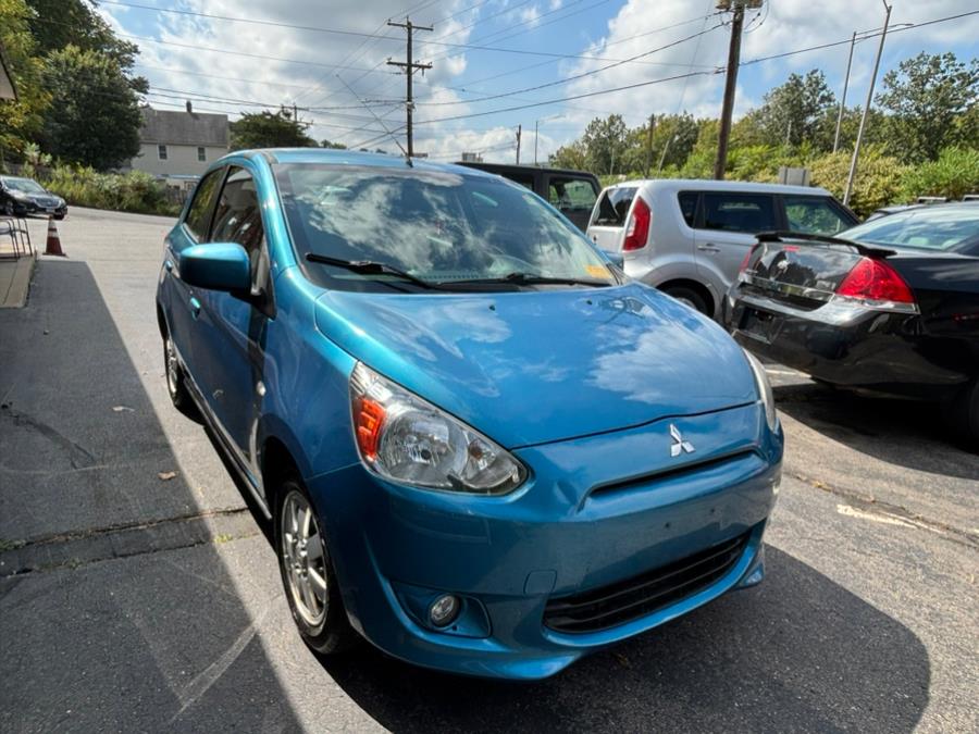 2014 Mitsubishi Mirage 4dr HB CVT ES, available for sale in Naugatuck, Connecticut | Riverside Motorcars, LLC. Naugatuck, Connecticut 2014 Mitsubishi Mirage 4dr HB CVT ES, available for sale in Naugatuck, Connecticut | Riverside Motorcars, LLC. Naugatuck, Connecticut