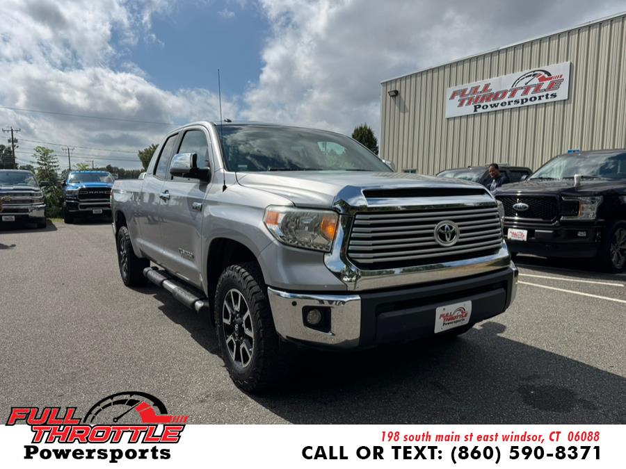 2014 Toyota Tundra 4WD Truck Double Cab 5.7L V8 6-Spd AT LTD (Natl), available for sale in East Windsor, Connecticut | Full Throttle Power Sports LLC. East Windsor, Connecticut