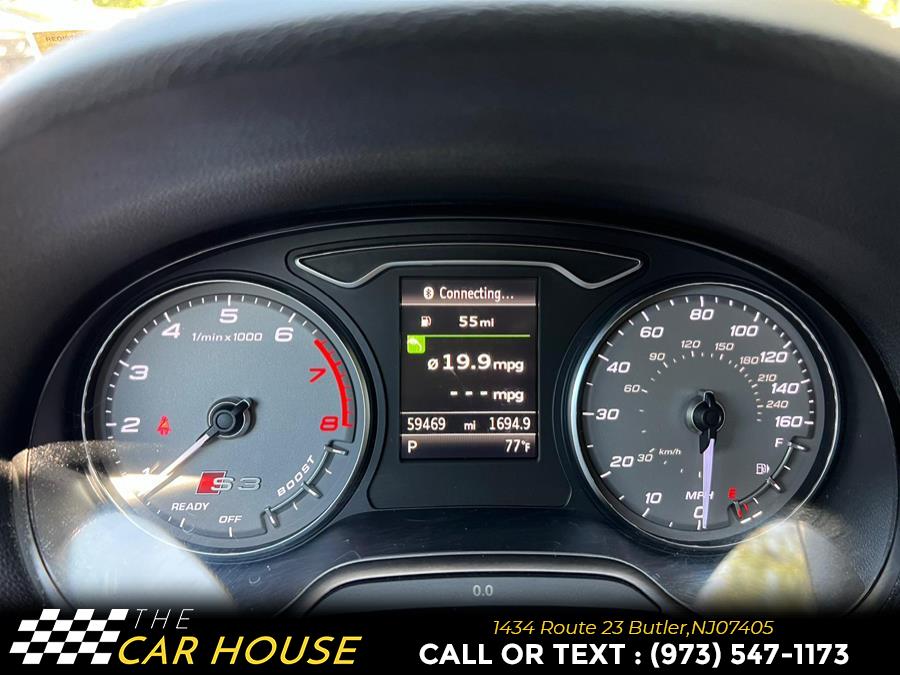 2016 Audi S3 4dr Sdn quattro Premium Plus, available for sale in Butler, New Jersey | The Car House. Butler, New Jersey 2016 Audi S3 4dr Sdn quattro Premium Plus, available for sale in Butler, New Jersey | The Car House. Butler, New Jersey