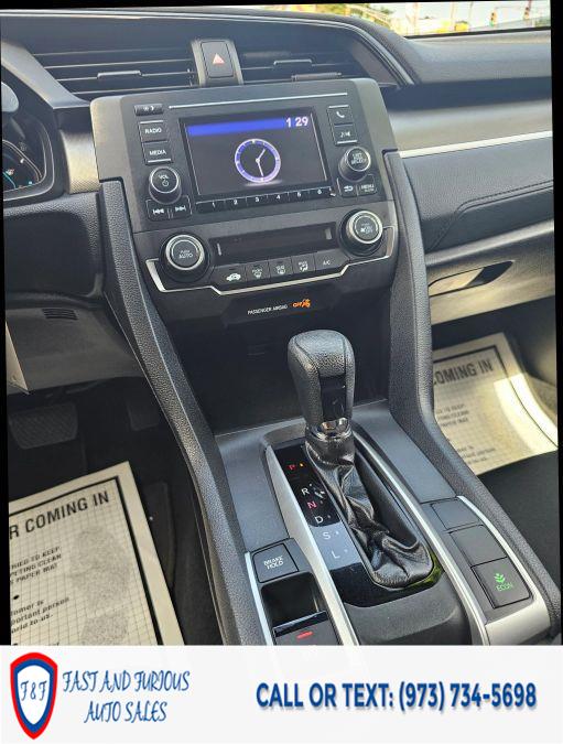 2019 Honda Civic LX Sedan 4D, available for sale in Newark, New Jersey | Fast and Furious Auto Sales. Newark, New Jersey 2019 Honda Civic LX Sedan 4D, available for sale in Newark, New Jersey | Fast and Furious Auto Sales. Newark, New Jersey