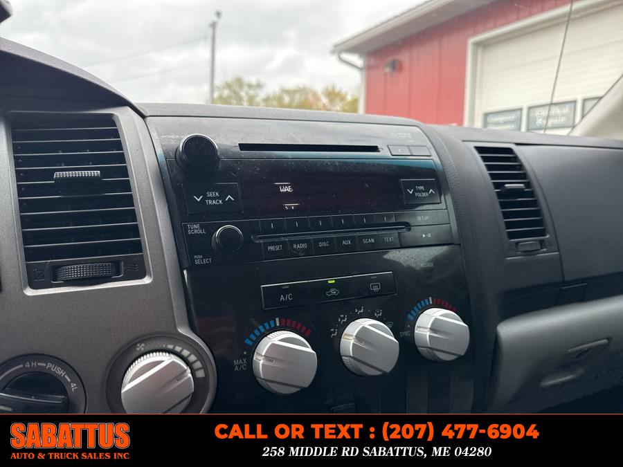 2012 Toyota Tundra 4WD Truck CrewMax 5.7L FFV V8 6-Spd AT (Natl), available for sale in Sabattus, Maine | Sabattus Auto and Truck Sales Inc. Sabattus, Maine 2012 Toyota Tundra 4WD Truck CrewMax 5.7L FFV V8 6-Spd AT (Natl), available for sale in Sabattus, Maine | Sabattus Auto and Truck Sales Inc. Sabattus, Maine
