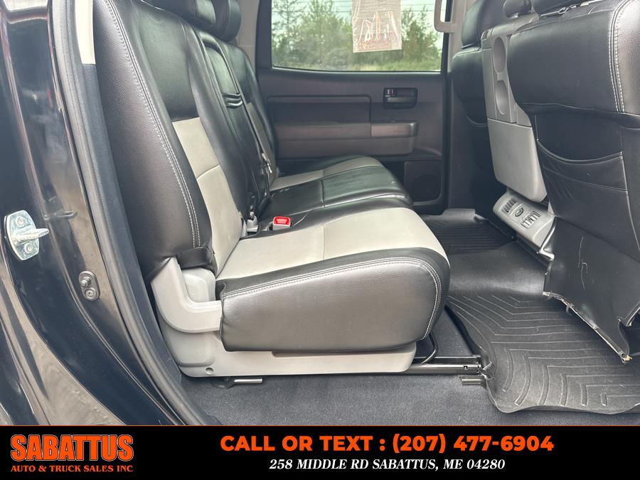 2012 Toyota Tundra 4WD Truck CrewMax 5.7L FFV V8 6-Spd AT (Natl), available for sale in Sabattus, Maine | Sabattus Auto and Truck Sales Inc. Sabattus, Maine 2012 Toyota Tundra 4WD Truck CrewMax 5.7L FFV V8 6-Spd AT (Natl), available for sale in Sabattus, Maine | Sabattus Auto and Truck Sales Inc. Sabattus, Maine