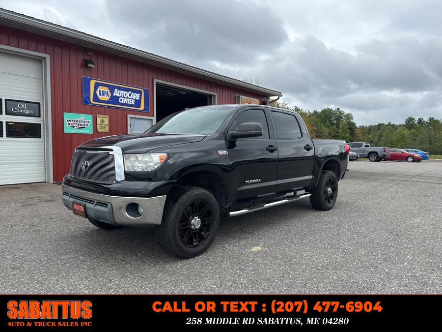 2012 Toyota Tundra 4WD Truck CrewMax 5.7L FFV V8 6-Spd AT (Natl), available for sale in Sabattus, Maine | Sabattus Auto and Truck Sales Inc. Sabattus, Maine 2012 Toyota Tundra 4WD Truck CrewMax 5.7L FFV V8 6-Spd AT (Natl), available for sale in Sabattus, Maine | Sabattus Auto and Truck Sales Inc. Sabattus, Maine