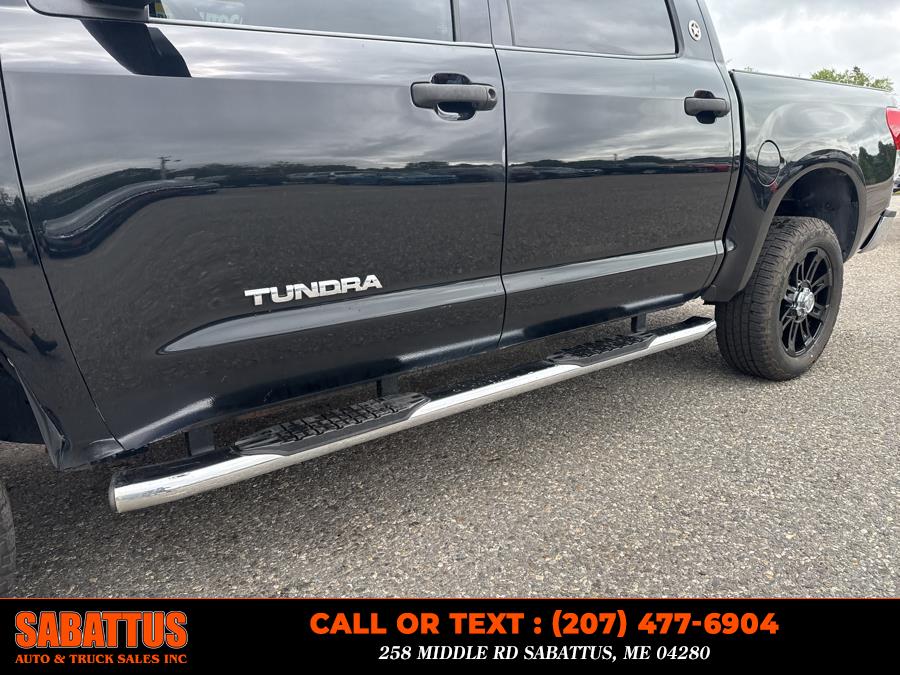 2012 Toyota Tundra 4WD Truck CrewMax 5.7L FFV V8 6-Spd AT (Natl), available for sale in Sabattus, Maine | Sabattus Auto and Truck Sales Inc. Sabattus, Maine 2012 Toyota Tundra 4WD Truck CrewMax 5.7L FFV V8 6-Spd AT (Natl), available for sale in Sabattus, Maine | Sabattus Auto and Truck Sales Inc. Sabattus, Maine