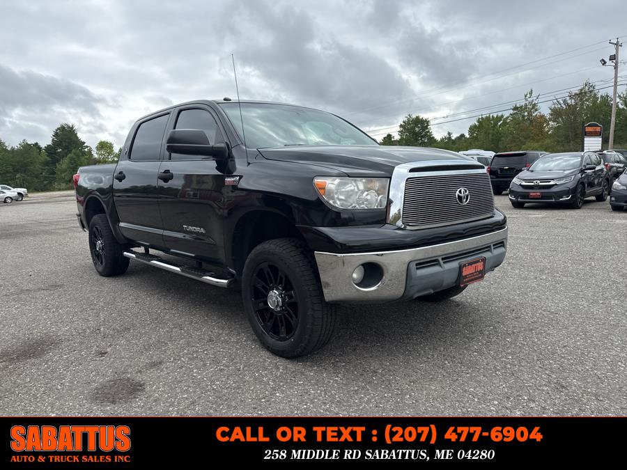 2012 Toyota Tundra 4WD Truck CrewMax 5.7L FFV V8 6-Spd AT (Natl), available for sale in Sabattus, Maine | Sabattus Auto and Truck Sales Inc. Sabattus, Maine 2012 Toyota Tundra 4WD Truck CrewMax 5.7L FFV V8 6-Spd AT (Natl), available for sale in Sabattus, Maine | Sabattus Auto and Truck Sales Inc. Sabattus, Maine