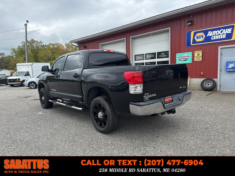 2012 Toyota Tundra 4WD Truck CrewMax 5.7L FFV V8 6-Spd AT (Natl), available for sale in Sabattus, Maine | Sabattus Auto and Truck Sales Inc. Sabattus, Maine 2012 Toyota Tundra 4WD Truck CrewMax 5.7L FFV V8 6-Spd AT (Natl), available for sale in Sabattus, Maine | Sabattus Auto and Truck Sales Inc. Sabattus, Maine