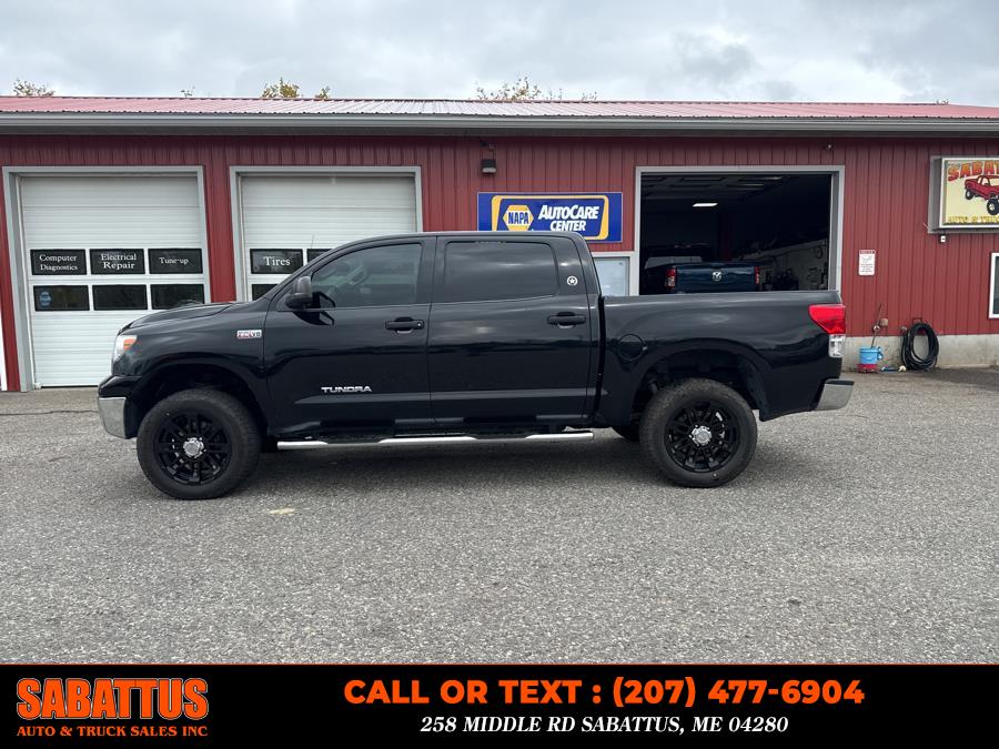2012 Toyota Tundra 4WD Truck CrewMax 5.7L FFV V8 6-Spd AT (Natl), available for sale in Sabattus, Maine | Sabattus Auto and Truck Sales Inc. Sabattus, Maine 2012 Toyota Tundra 4WD Truck CrewMax 5.7L FFV V8 6-Spd AT (Natl), available for sale in Sabattus, Maine | Sabattus Auto and Truck Sales Inc. Sabattus, Maine