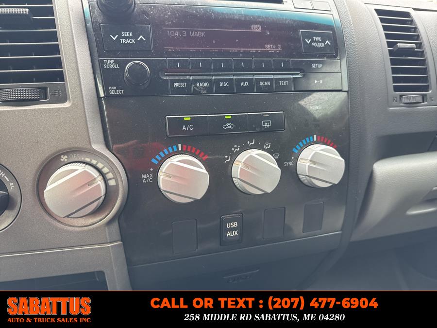2012 Toyota Tundra 4WD Truck CrewMax 5.7L FFV V8 6-Spd AT (Natl), available for sale in Sabattus, Maine | Sabattus Auto and Truck Sales Inc. Sabattus, Maine 2012 Toyota Tundra 4WD Truck CrewMax 5.7L FFV V8 6-Spd AT (Natl), available for sale in Sabattus, Maine | Sabattus Auto and Truck Sales Inc. Sabattus, Maine