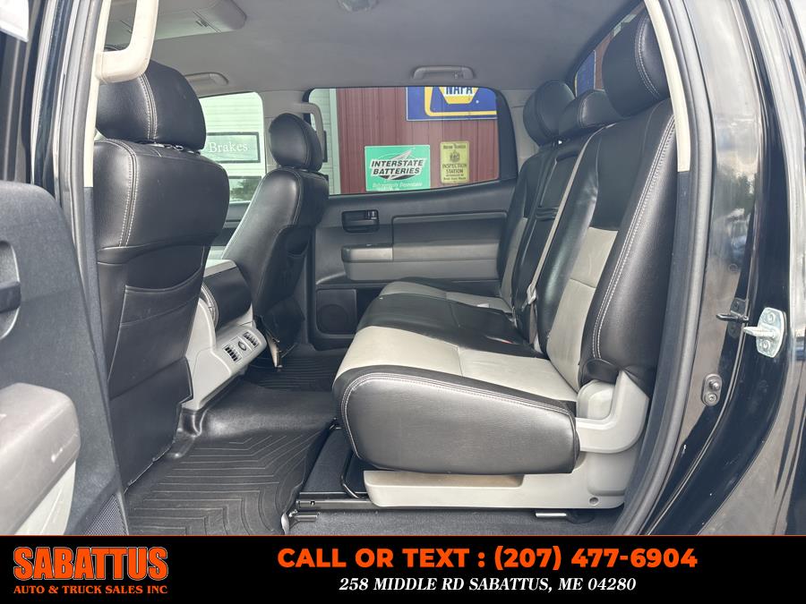 2012 Toyota Tundra 4WD Truck CrewMax 5.7L FFV V8 6-Spd AT (Natl), available for sale in Sabattus, Maine | Sabattus Auto and Truck Sales Inc. Sabattus, Maine 2012 Toyota Tundra 4WD Truck CrewMax 5.7L FFV V8 6-Spd AT (Natl), available for sale in Sabattus, Maine | Sabattus Auto and Truck Sales Inc. Sabattus, Maine