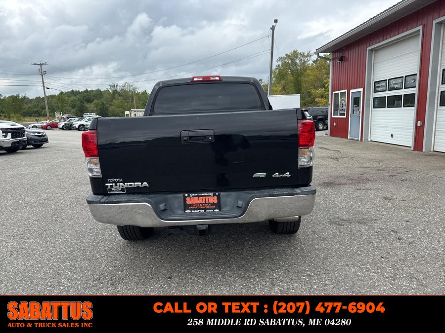 2012 Toyota Tundra 4WD Truck CrewMax 5.7L FFV V8 6-Spd AT (Natl), available for sale in Sabattus, Maine | Sabattus Auto and Truck Sales Inc. Sabattus, Maine 2012 Toyota Tundra 4WD Truck CrewMax 5.7L FFV V8 6-Spd AT (Natl), available for sale in Sabattus, Maine | Sabattus Auto and Truck Sales Inc. Sabattus, Maine