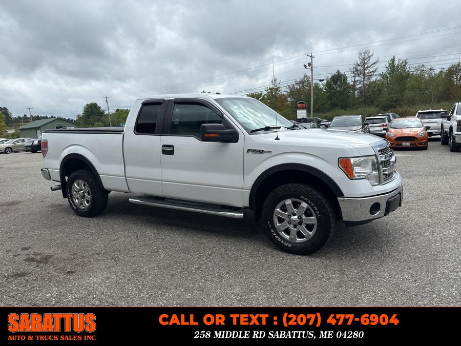 2013 Ford F-150 4WD SuperCab 145" XL, available for sale in Sabattus, Maine | Sabattus Auto and Truck Sales Inc. Sabattus, Maine 2013 Ford F-150 4WD SuperCab 145" XL, available for sale in Sabattus, Maine | Sabattus Auto and Truck Sales Inc. Sabattus, Maine
