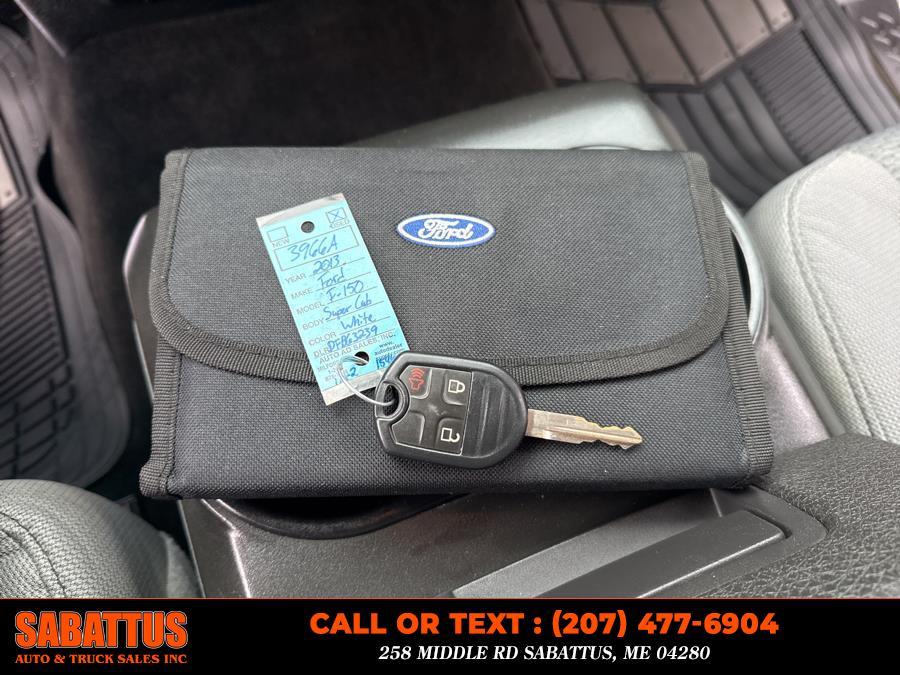 2013 Ford F-150 4WD SuperCab 145" XL, available for sale in Sabattus, Maine | Sabattus Auto and Truck Sales Inc. Sabattus, Maine 2013 Ford F-150 4WD SuperCab 145" XL, available for sale in Sabattus, Maine | Sabattus Auto and Truck Sales Inc. Sabattus, Maine