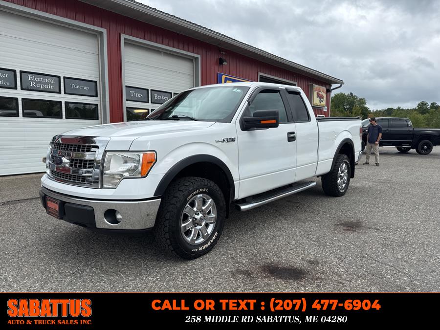 2013 Ford F-150 4WD SuperCab 145" XL, available for sale in Sabattus, Maine | Sabattus Auto and Truck Sales Inc. Sabattus, Maine 2013 Ford F-150 4WD SuperCab 145" XL, available for sale in Sabattus, Maine | Sabattus Auto and Truck Sales Inc. Sabattus, Maine