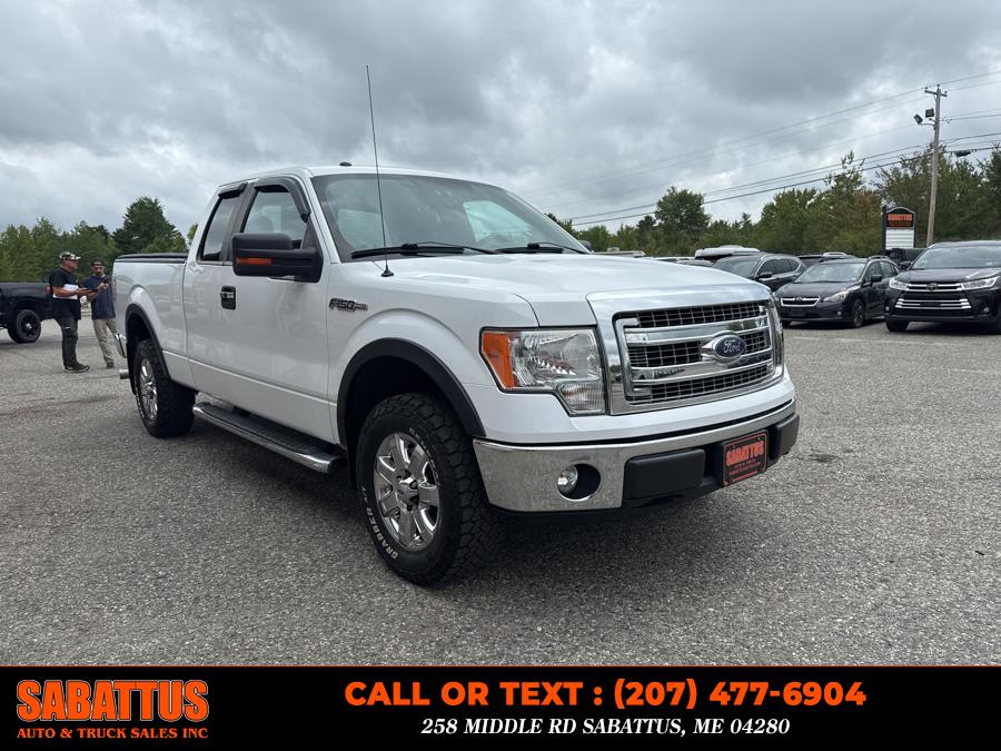 2013 Ford F-150 4WD SuperCab 145" XL, available for sale in Sabattus, Maine | Sabattus Auto and Truck Sales Inc. Sabattus, Maine 2013 Ford F-150 4WD SuperCab 145" XL, available for sale in Sabattus, Maine | Sabattus Auto and Truck Sales Inc. Sabattus, Maine