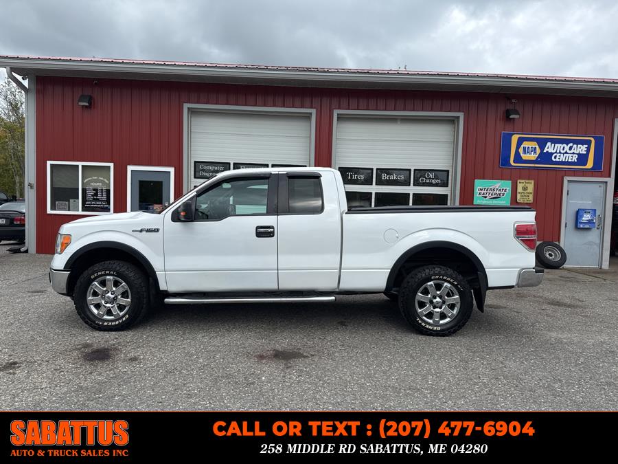 2013 Ford F-150 4WD SuperCab 145" XL, available for sale in Sabattus, Maine | Sabattus Auto and Truck Sales Inc. Sabattus, Maine 2013 Ford F-150 4WD SuperCab 145" XL, available for sale in Sabattus, Maine | Sabattus Auto and Truck Sales Inc. Sabattus, Maine