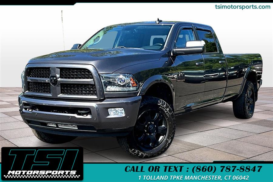 2017 Ram 3500 Laramie 4x4 Crew Cab 8'' Box, available for sale in Manchester, Connecticut | TSI Motorsports. Manchester, Connecticut 2017 Ram 3500 Laramie 4x4 Crew Cab 8'' Box, available for sale in Manchester, Connecticut | TSI Motorsports. Manchester, Connecticut
