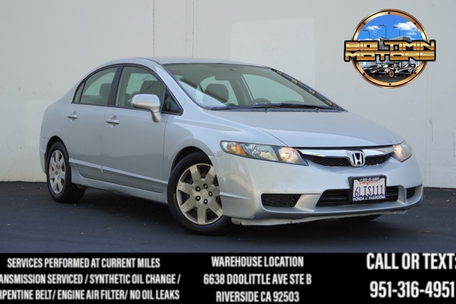 2010 Honda Civic Sdn LX 4dr Auto, available for sale in Riverside, California | Big Timin Motors LLC. Riverside, California 2010 Honda Civic Sdn LX 4dr Auto, available for sale in Riverside, California | Big Timin Motors LLC. Riverside, California