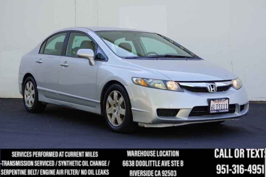 2010 Honda Civic Sdn LX 4dr Auto, available for sale in Riverside, California | Big Timin Motors LLC. Riverside, California 2010 Honda Civic Sdn LX 4dr Auto, available for sale in Riverside, California | Big Timin Motors LLC. Riverside, California