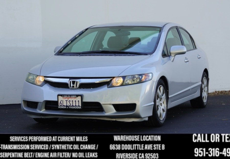 2010 Honda Civic Sdn LX 4dr Auto, available for sale in Riverside, California | Big Timin Motors LLC. Riverside, California 2010 Honda Civic Sdn LX 4dr Auto, available for sale in Riverside, California | Big Timin Motors LLC. Riverside, California