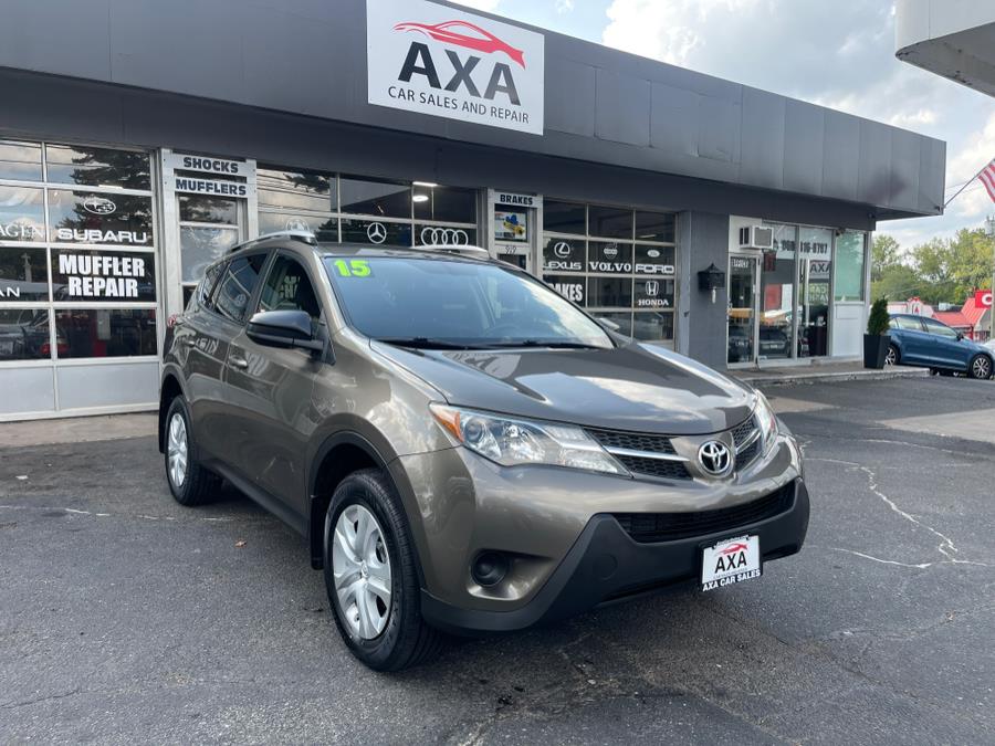 2015 Toyota RAV4 AWD 4dr LE (Natl), available for sale in Bloomfield, Connecticut | AXA Car Sales and Repair LLC. Bloomfield, Connecticut 2015 Toyota RAV4 AWD 4dr LE (Natl), available for sale in Bloomfield, Connecticut | AXA Car Sales and Repair LLC. Bloomfield, Connecticut