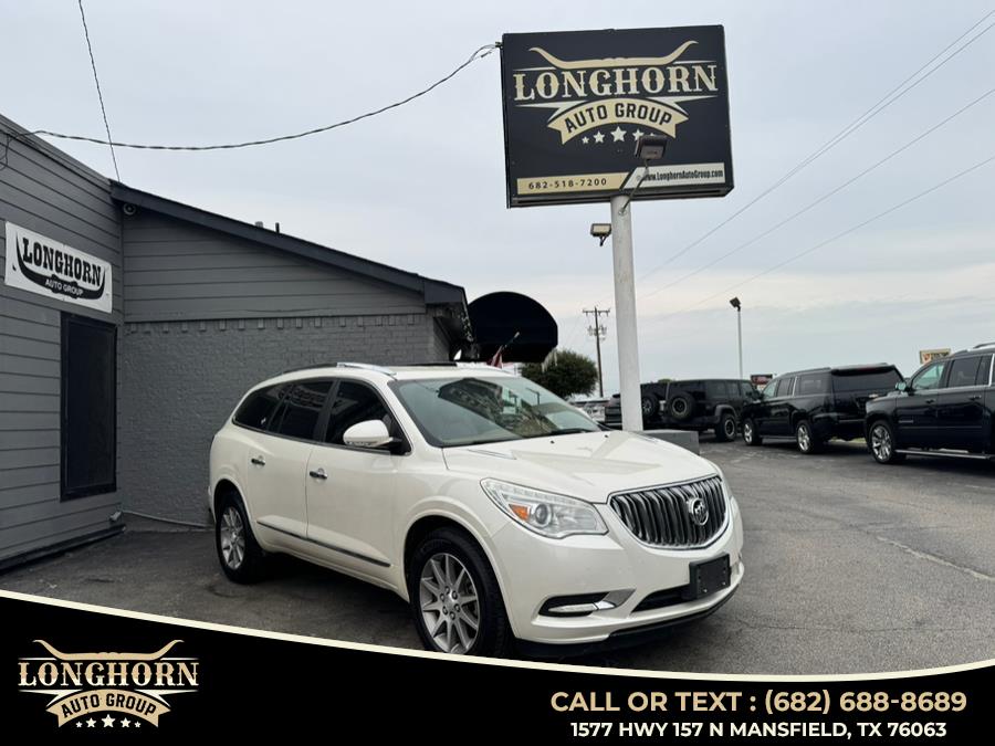 2015 Buick Enclave FWD 4dr Leather, available for sale in Mansfield, Texas | Longhorn Auto Group. Mansfield, Texas 2015 Buick Enclave FWD 4dr Leather, available for sale in Mansfield, Texas | Longhorn Auto Group. Mansfield, Texas