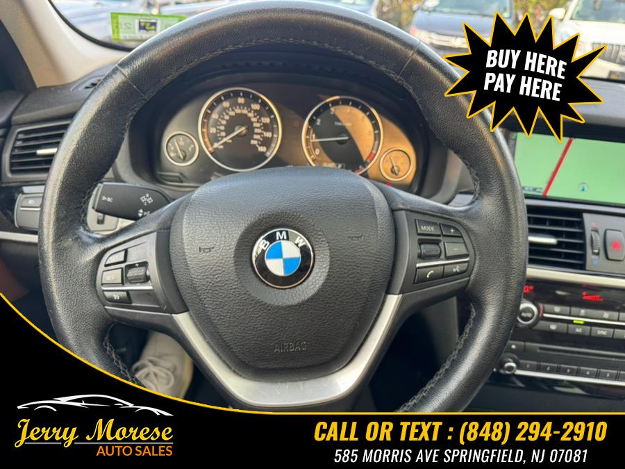 2015 BMW X3 AWD 4dr xDrive28i, available for sale in Springfield, New Jersey | Jerry Morese Auto Sales. Springfield, New Jersey 2015 BMW X3 AWD 4dr xDrive28i, available for sale in Springfield, New Jersey | Jerry Morese Auto Sales. Springfield, New Jersey