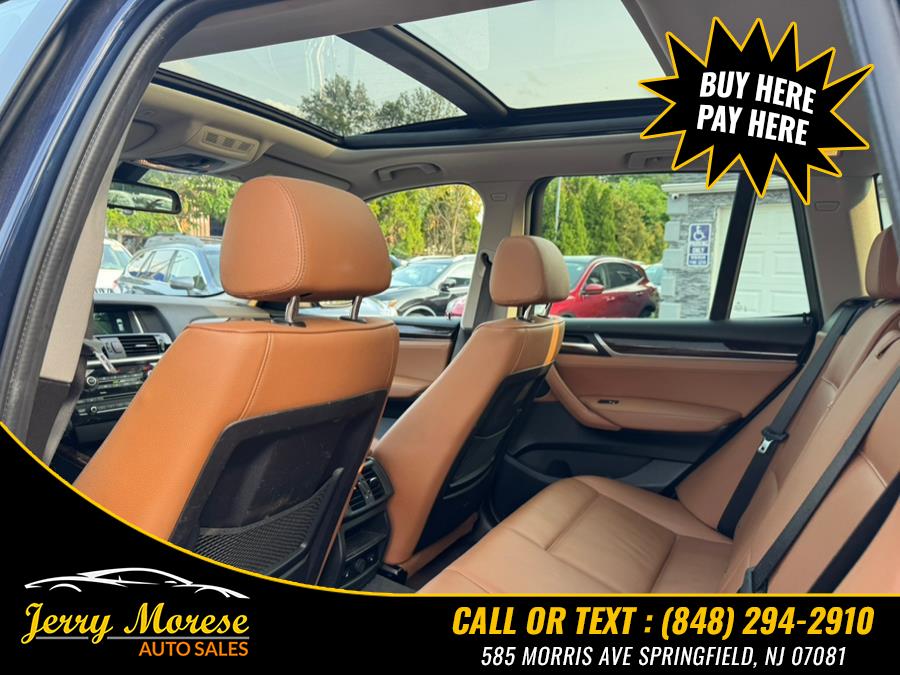 2015 BMW X3 AWD 4dr xDrive28i, available for sale in Springfield, New Jersey | Jerry Morese Auto Sales. Springfield, New Jersey 2015 BMW X3 AWD 4dr xDrive28i, available for sale in Springfield, New Jersey | Jerry Morese Auto Sales. Springfield, New Jersey