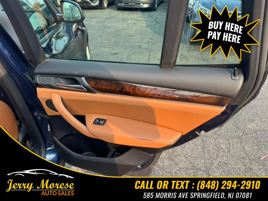 2015 BMW X3 AWD 4dr xDrive28i, available for sale in Springfield, New Jersey | Jerry Morese Auto Sales. Springfield, New Jersey 2015 BMW X3 AWD 4dr xDrive28i, available for sale in Springfield, New Jersey | Jerry Morese Auto Sales. Springfield, New Jersey