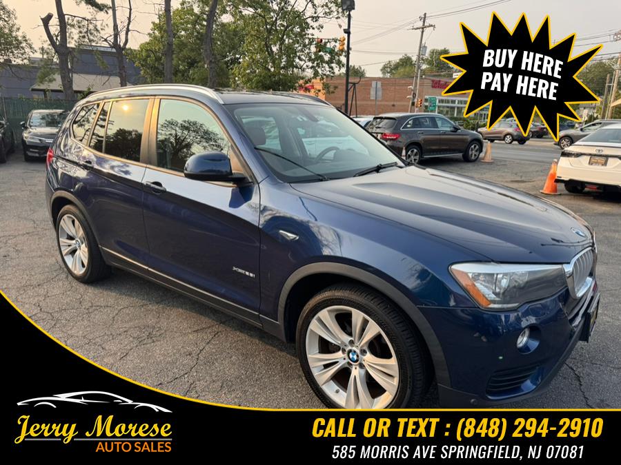 2015 BMW X3 AWD 4dr xDrive28i, available for sale in Springfield, New Jersey | Jerry Morese Auto Sales. Springfield, New Jersey 2015 BMW X3 AWD 4dr xDrive28i, available for sale in Springfield, New Jersey | Jerry Morese Auto Sales. Springfield, New Jersey