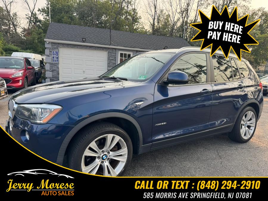 2015 BMW X3 AWD 4dr xDrive28i, available for sale in Springfield, New Jersey | Jerry Morese Auto Sales. Springfield, New Jersey 2015 BMW X3 AWD 4dr xDrive28i, available for sale in Springfield, New Jersey | Jerry Morese Auto Sales. Springfield, New Jersey