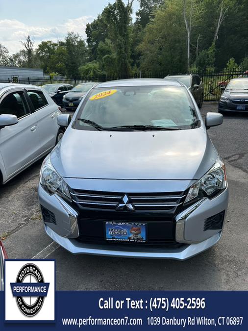 2024 Mitsubishi Mirage ES CVT, available for sale in Wilton, Connecticut | Performance Motor Cars Of Connecticut LLC. Wilton, Connecticut 2024 Mitsubishi Mirage ES CVT, available for sale in Wilton, Connecticut | Performance Motor Cars Of Connecticut LLC. Wilton, Connecticut