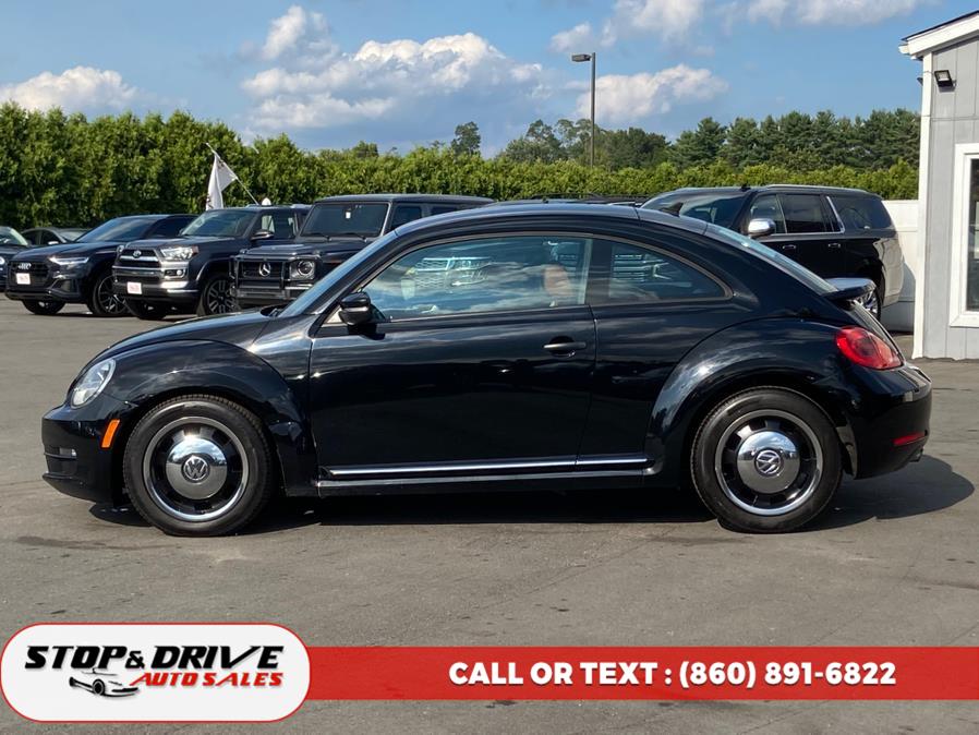 2015 Volkswagen Beetle Coupe 2dr Auto 1.8T Fleet Edition PZEV, available for sale in East Windsor, Connecticut | Stop & Drive Auto Sales. East Windsor, Connecticut 2015 Volkswagen Beetle Coupe 2dr Auto 1.8T Fleet Edition PZEV, available for sale in East Windsor, Connecticut | Stop & Drive Auto Sales. East Windsor, Connecticut