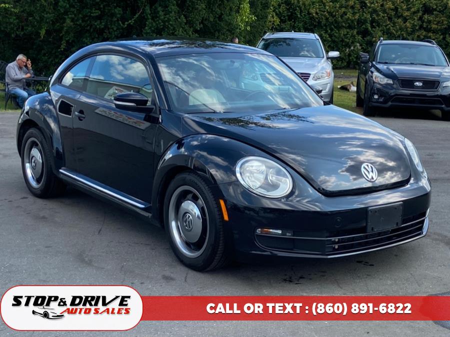 2015 Volkswagen Beetle Coupe 2dr Auto 1.8T Fleet Edition PZEV, available for sale in East Windsor, Connecticut | Stop & Drive Auto Sales. East Windsor, Connecticut 2015 Volkswagen Beetle Coupe 2dr Auto 1.8T Fleet Edition PZEV, available for sale in East Windsor, Connecticut | Stop & Drive Auto Sales. East Windsor, Connecticut