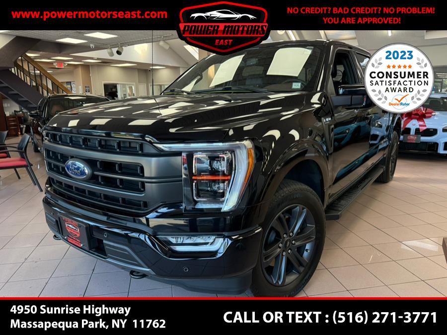 2023 Ford F-150 LARIAT 4WD SuperCrew 5.5'' Box, available for sale in Massapequa Park, New York | Power Motors East. Massapequa Park, New York 2023 Ford F-150 LARIAT 4WD SuperCrew 5.5'' Box, available for sale in Massapequa Park, New York | Power Motors East. Massapequa Park, New York