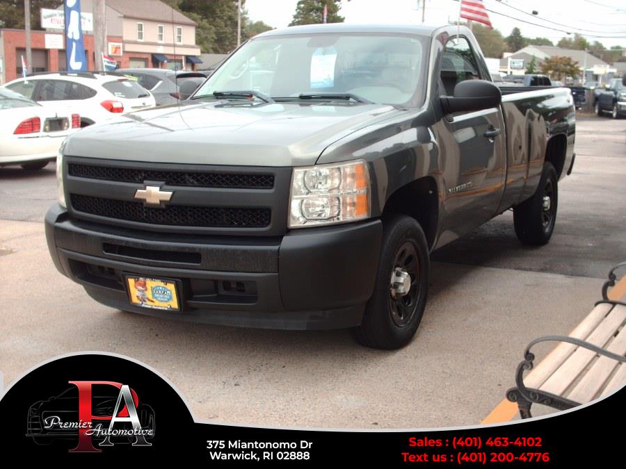 2011 Chevrolet Silverado 1500 2WD Reg Cab 119.0" Work Truck, available for sale in Warwick, Rhode Island | Premier Automotive Sales. Warwick, Rhode Island 2011 Chevrolet Silverado 1500 2WD Reg Cab 119.0" Work Truck, available for sale in Warwick, Rhode Island | Premier Automotive Sales. Warwick, Rhode Island