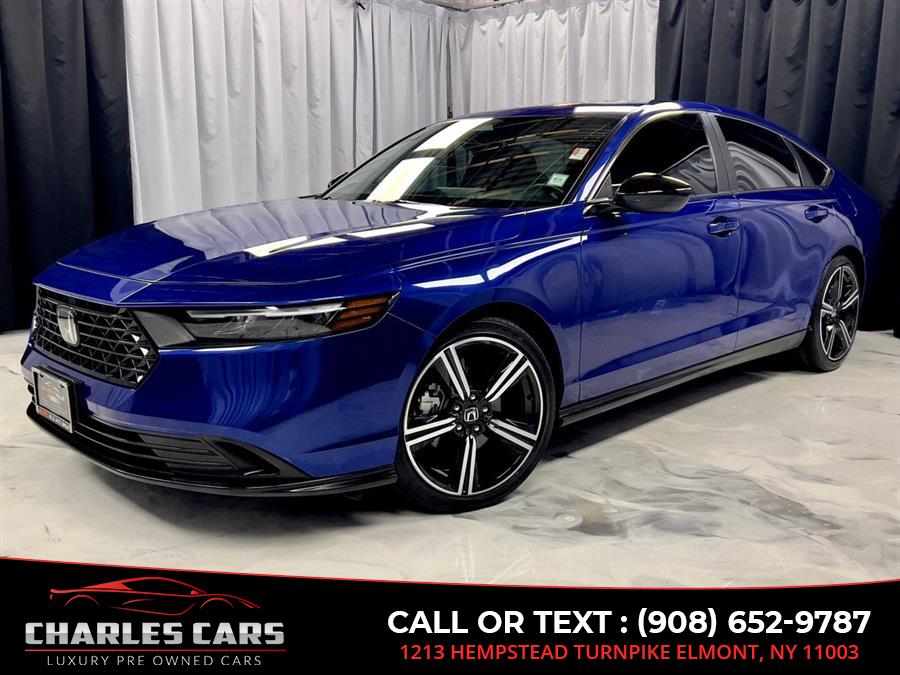 2023 Honda Accord Hybrid Sport, available for sale in Elmont, New York | Charles Cars. Elmont, New York 2023 Honda Accord Hybrid Sport, available for sale in Elmont, New York | Charles Cars. Elmont, New York