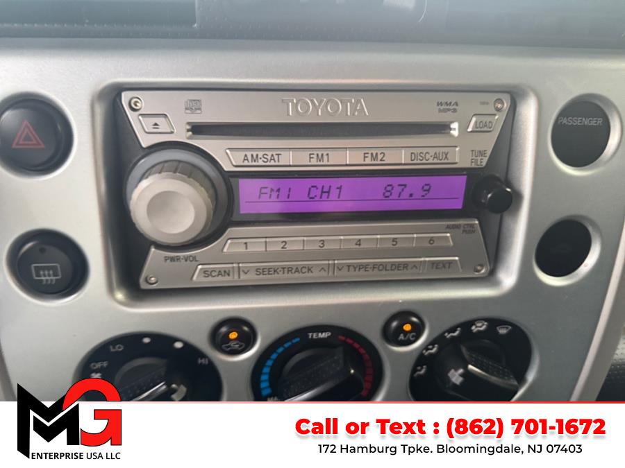 2007 Toyota FJ Cruiser 4WD 4dr Auto (Natl), available for sale in Bloomingdale, New Jersey | MG Enterprise USA. Bloomingdale, New Jersey 2007 Toyota FJ Cruiser 4WD 4dr Auto (Natl), available for sale in Bloomingdale, New Jersey | MG Enterprise USA. Bloomingdale, New Jersey