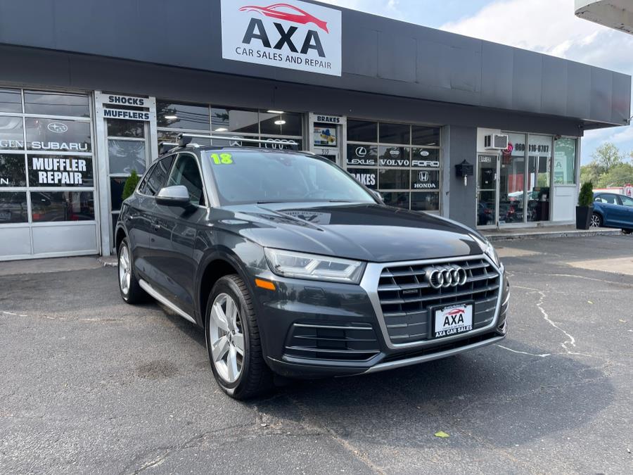 2018 Audi Q5 2.0 TFSI Premium Plus, available for sale in Bloomfield, Connecticut | AXA Car Sales and Repair LLC. Bloomfield, Connecticut